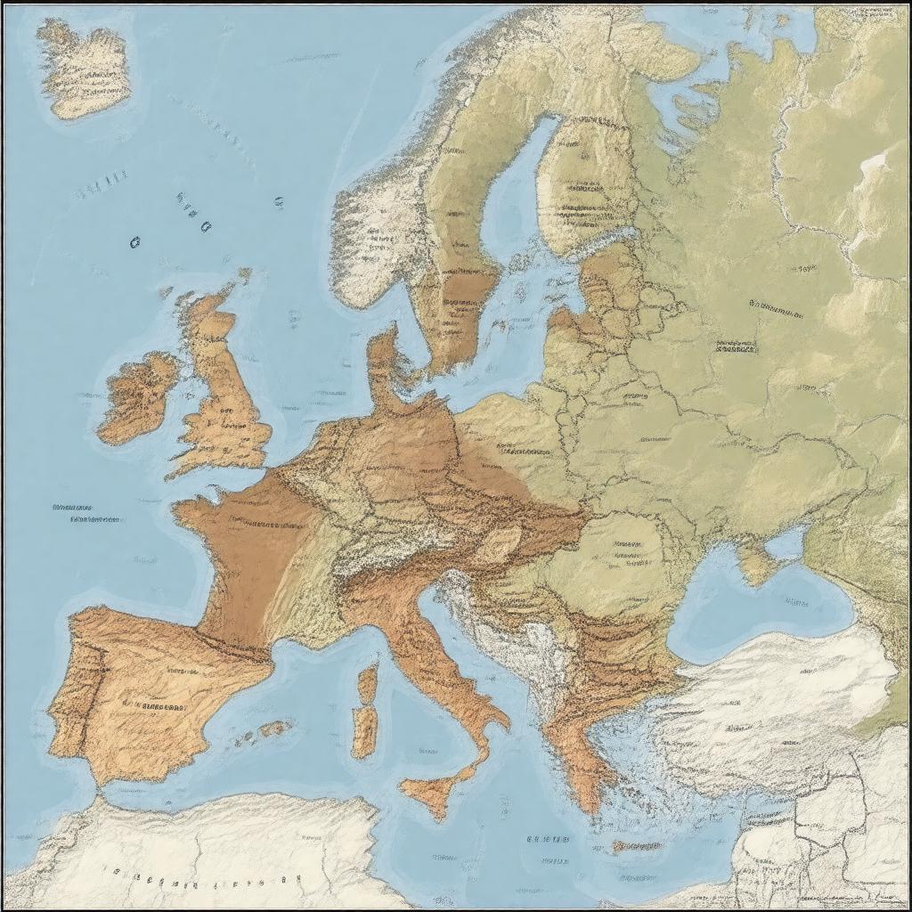AI-created image of High German