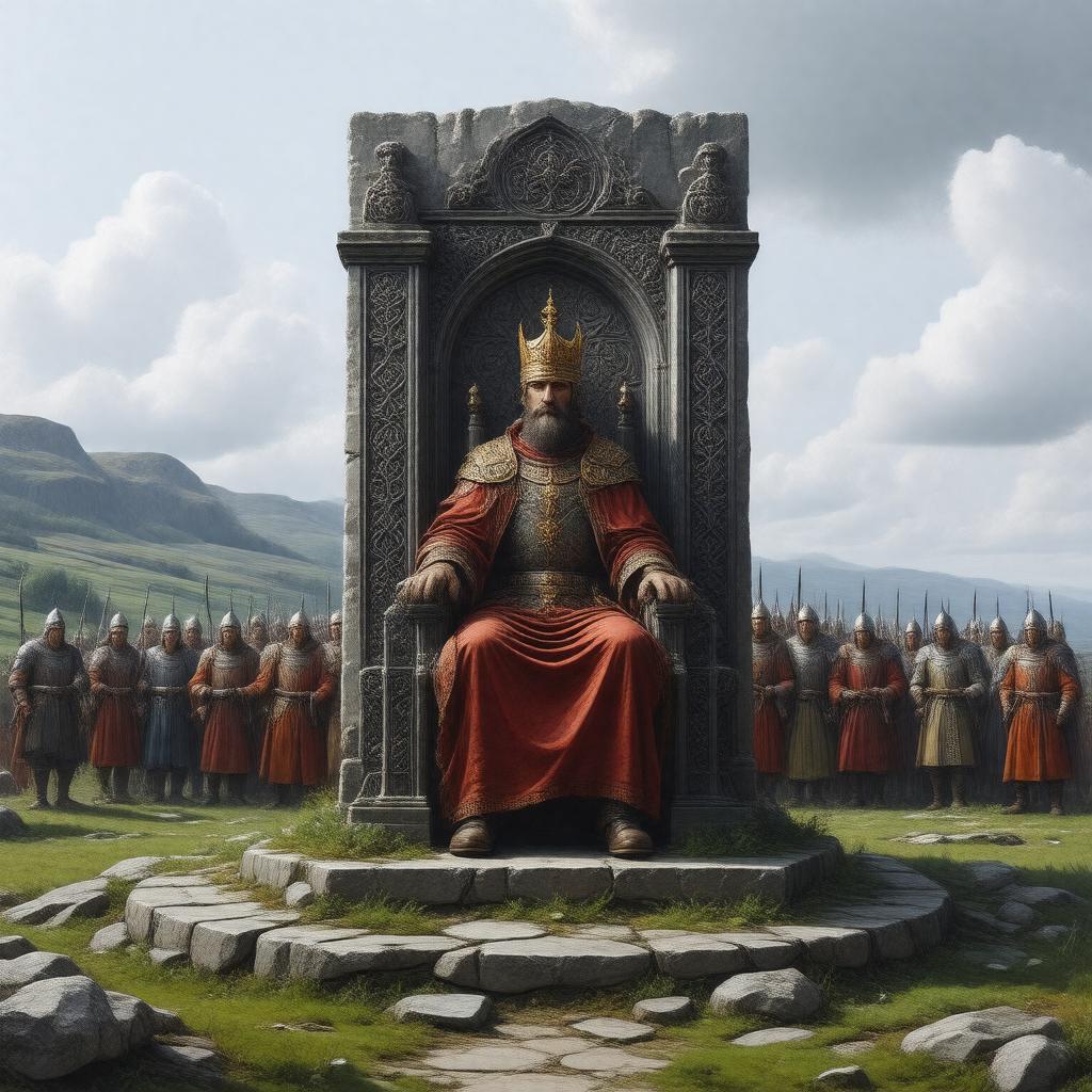 AI-created image of High Kingship of Ireland