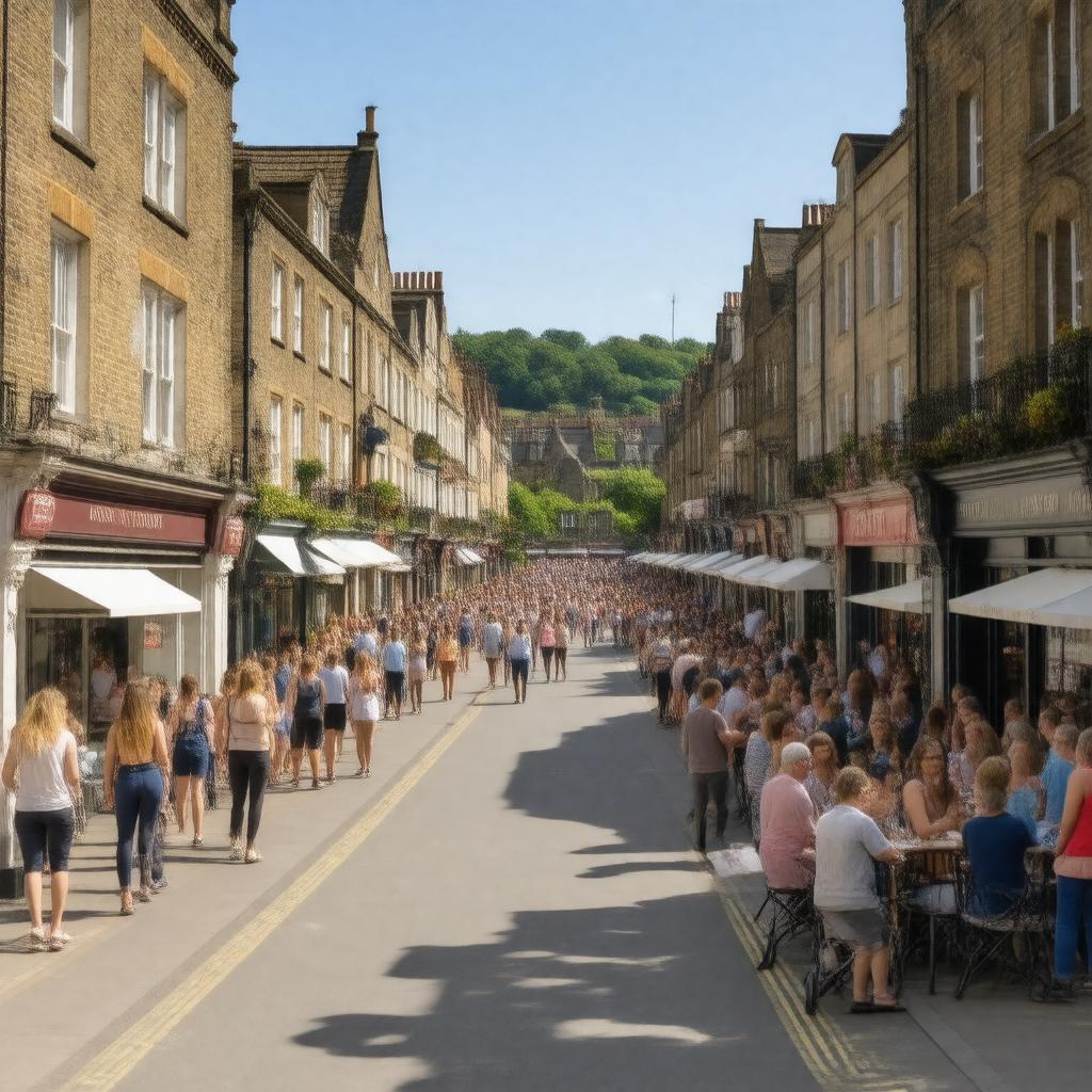 Click to view larger image AI-created image of High Street