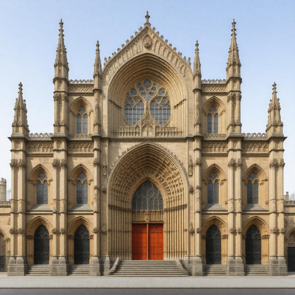 Click to view larger image AI-created image of High Victorian Gothic