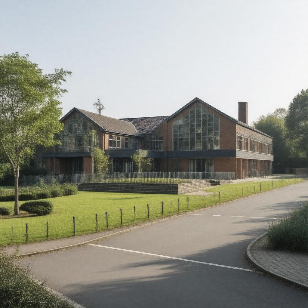 Click to view larger image AI-created image of Higham Lane School