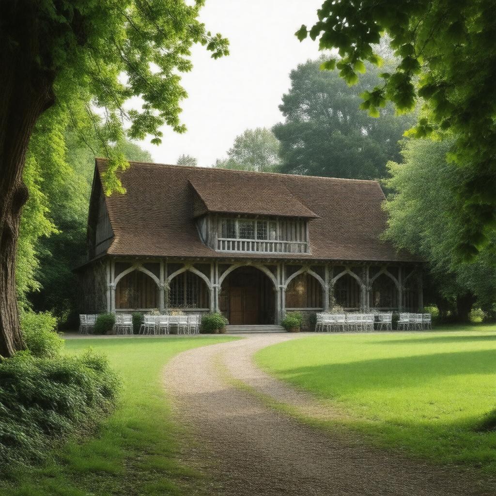 Click to view larger image AI-created image of Highbury Barn