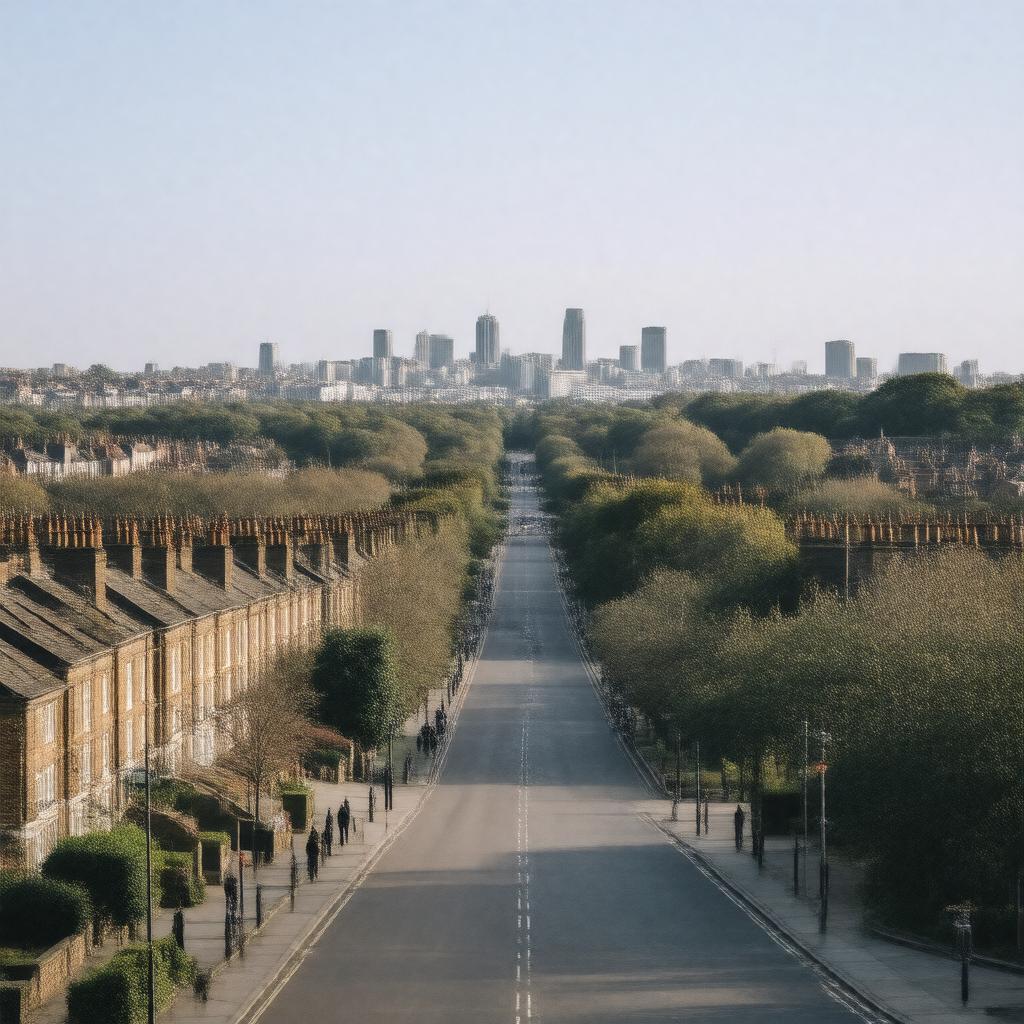 Click to view larger image AI-created image of Highbury