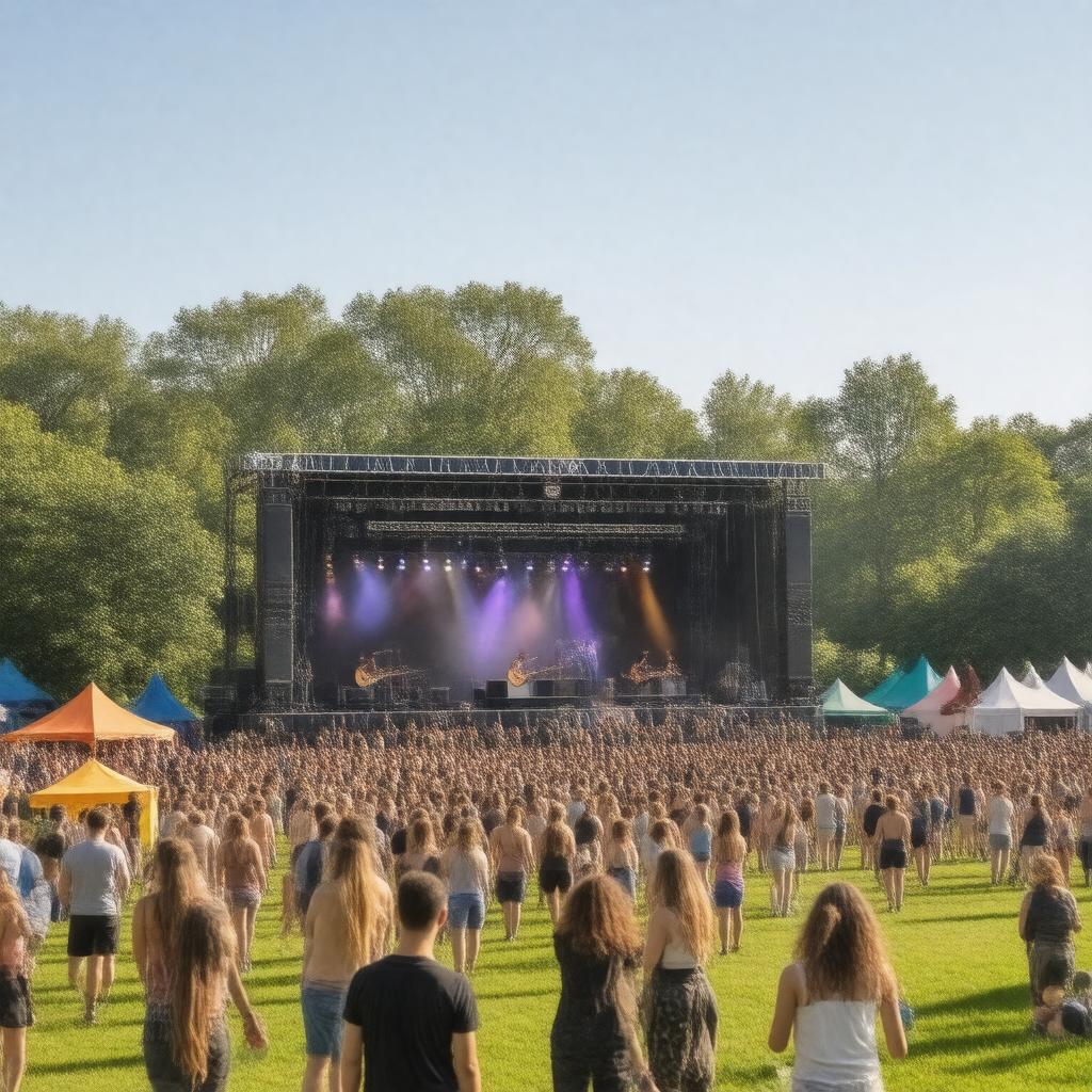 AI-created image of Highest Point Festival