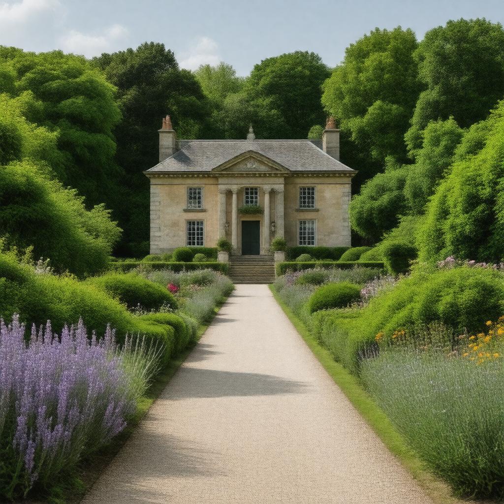AI-created image of Highgrove House