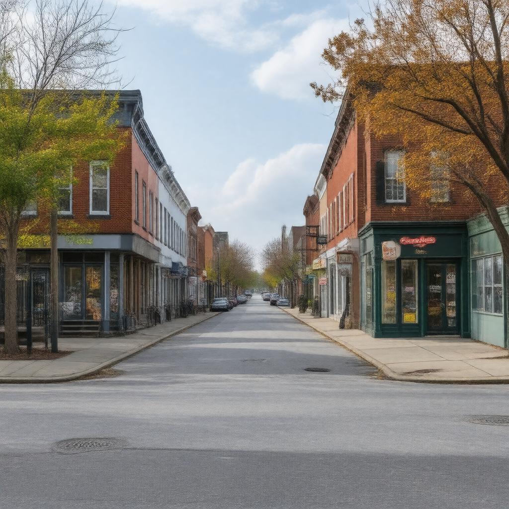 AI-created image of Highlandtown