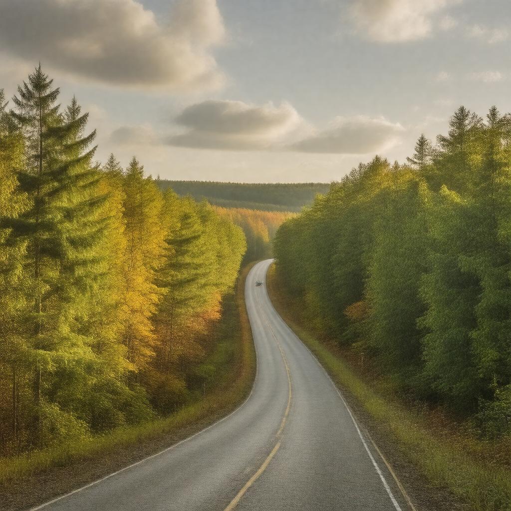 AI-created image of Highway 11