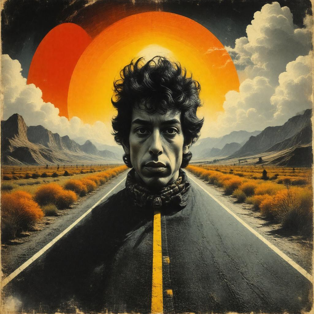 AI-created image of Highway 61 Revisited