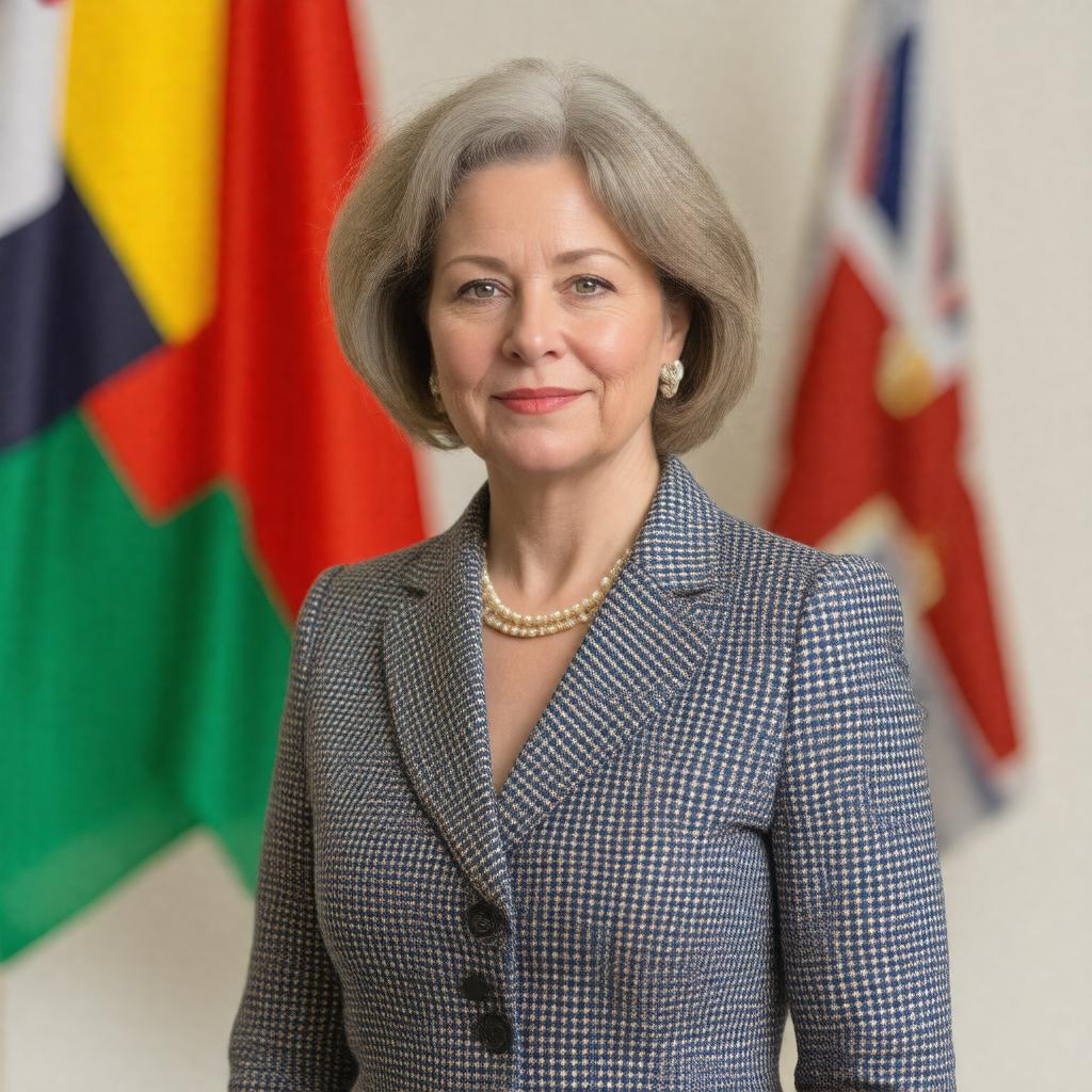 AI-created image of Hilary Brooking