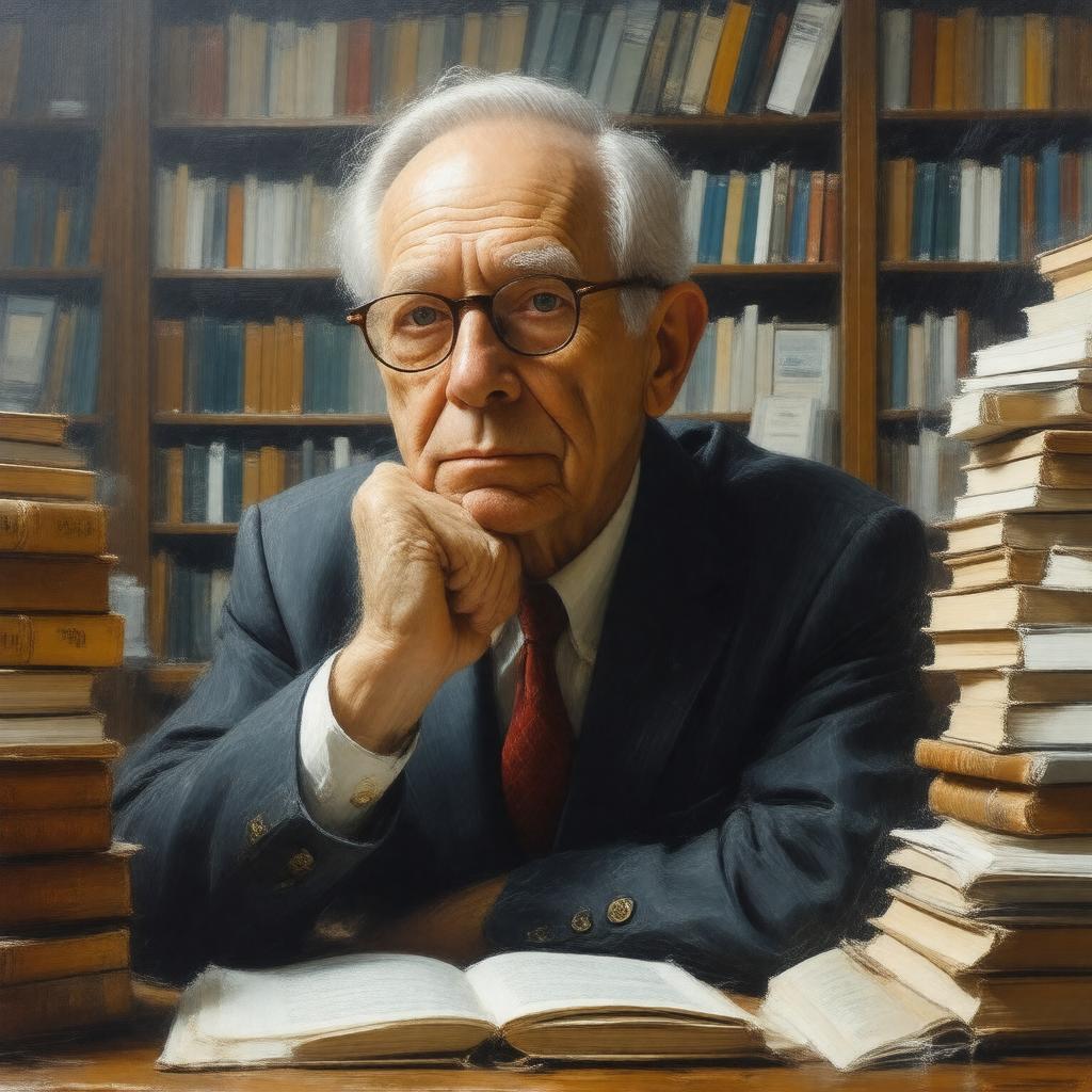 AI-created image of Hilary Putnam