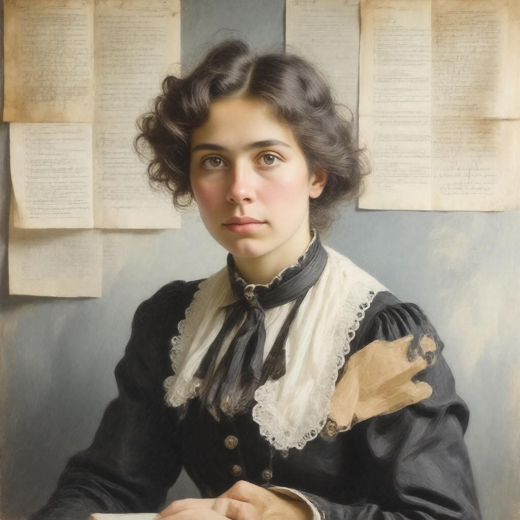 AI-created image of Hilda Airy