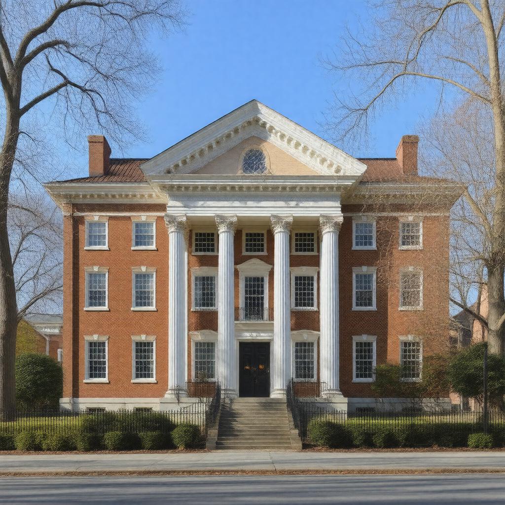AI-created image of Hill Hall