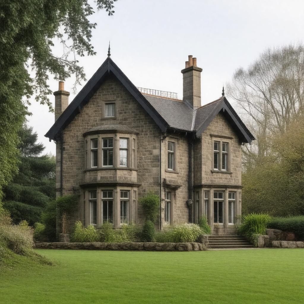 AI-created image of Hill House