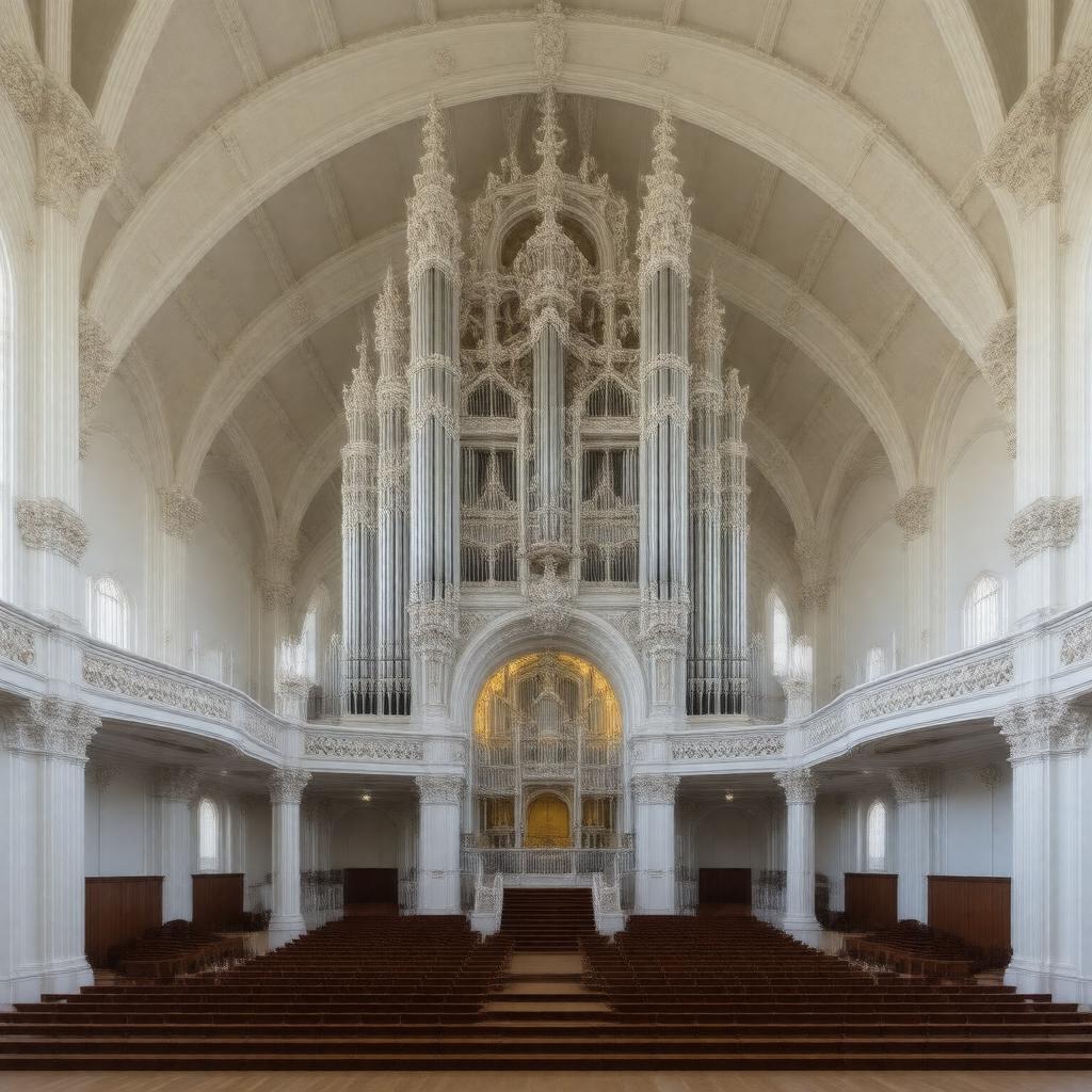 AI-created image of Hill, Norman & Beard organ