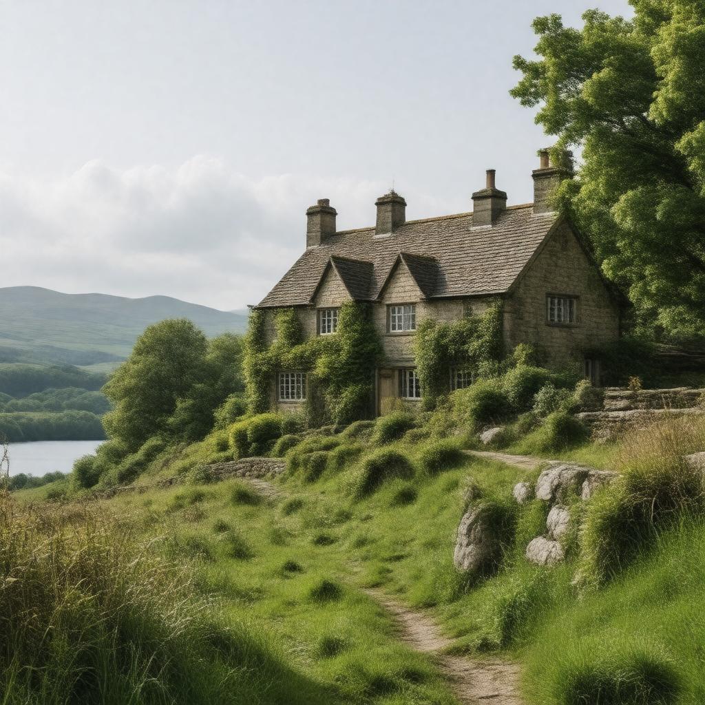 Click to view larger image AI-created image of Hill Top