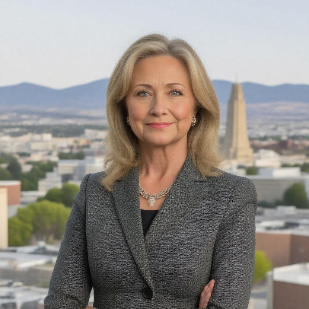 Click to view larger image AI-created image of Hillary Schieve