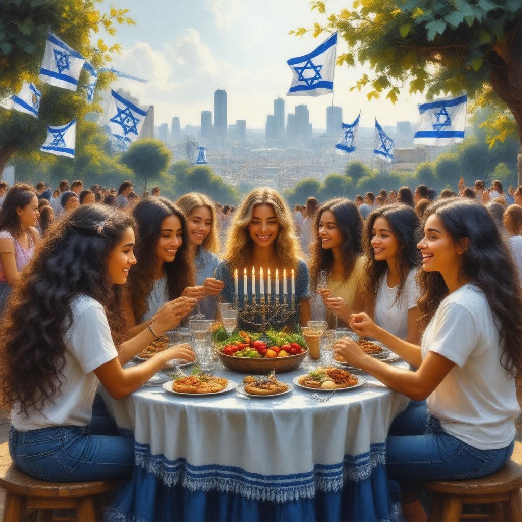 AI-created image of Hillel International