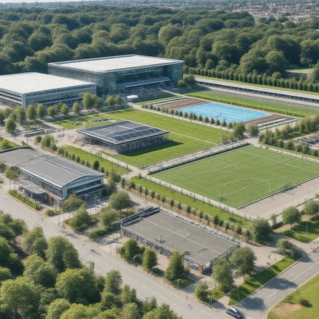 AI-created image of Hillingdon Sports and Leisure Complex