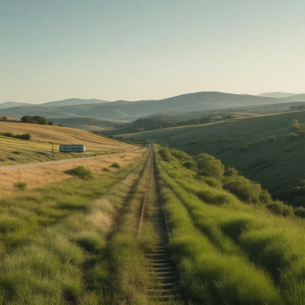 AI-created image of Hills Like White Elephants