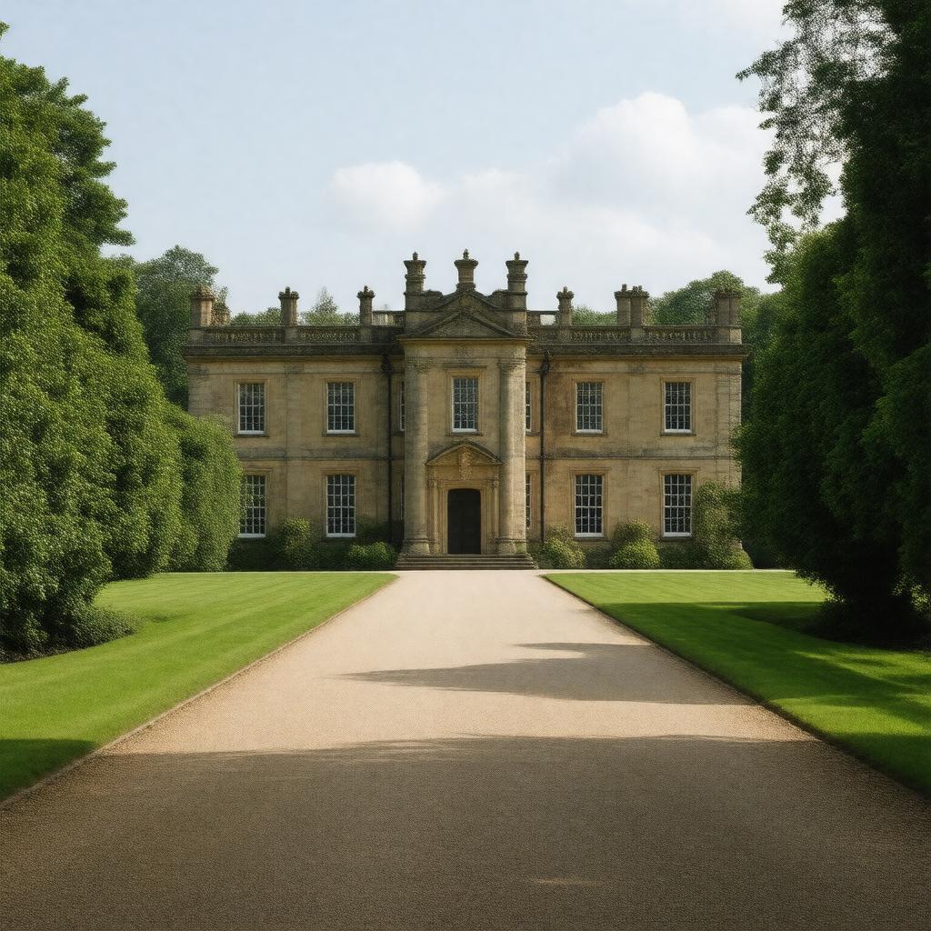 AI-created image of Hillsborough Castle
