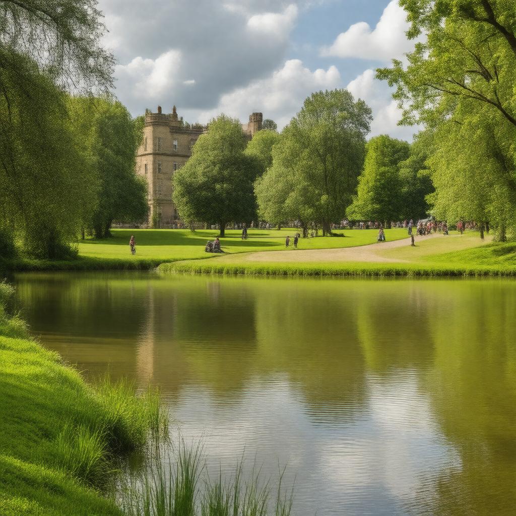 AI-created image of Hillsborough Park