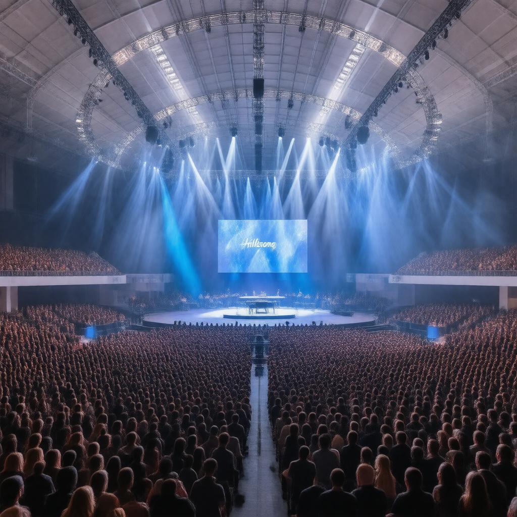 AI-created image of Hillsong Church