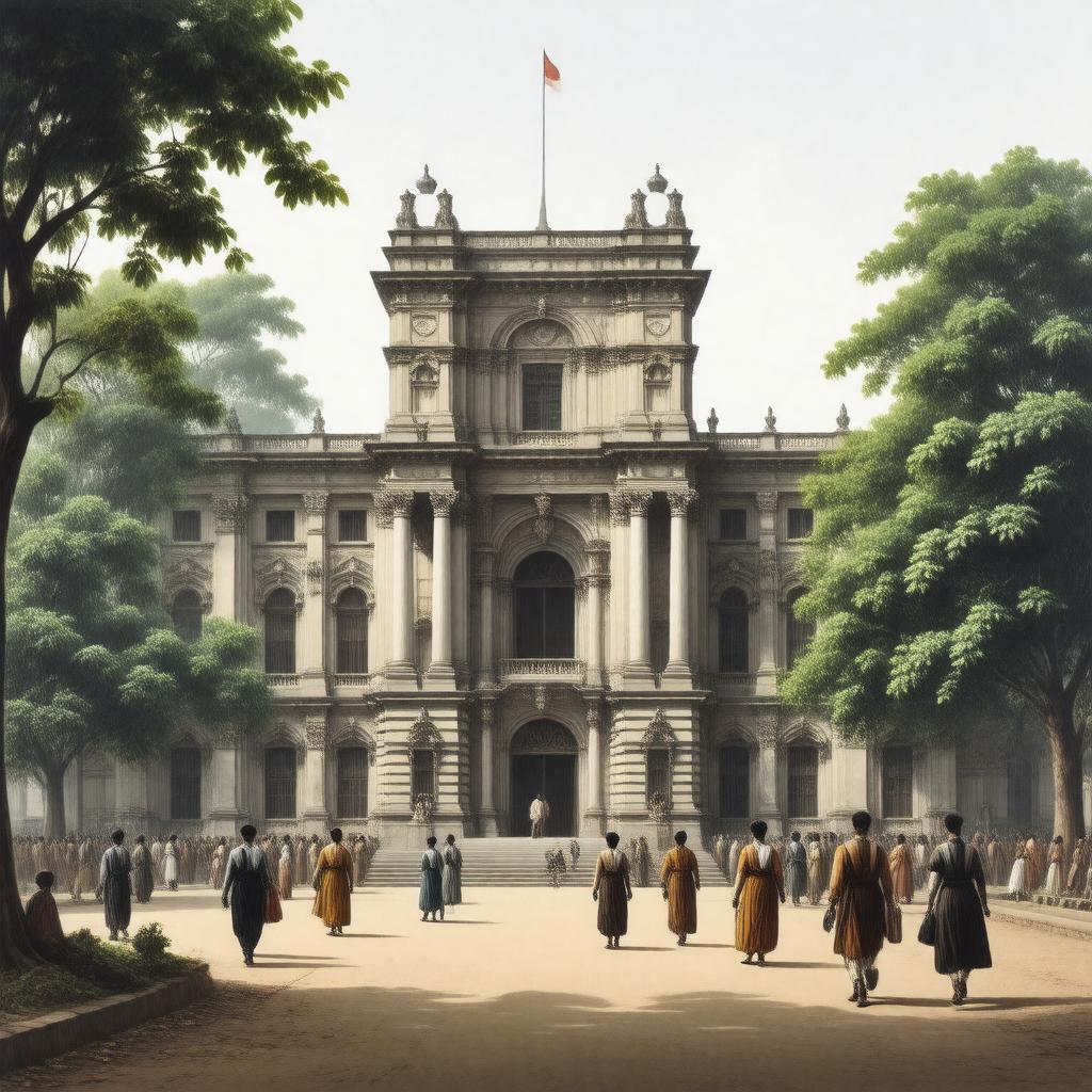 AI-created image of Hindoo College