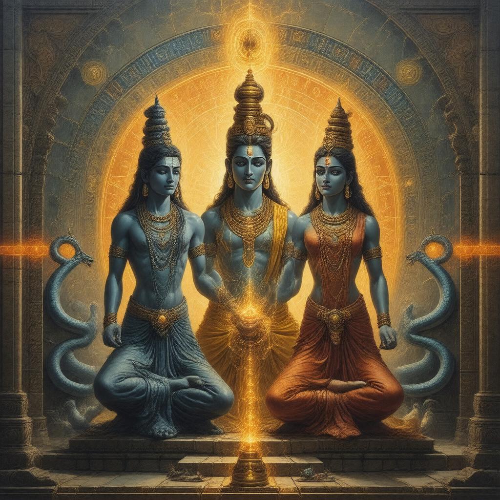 AI-created image of Hindu Tantra