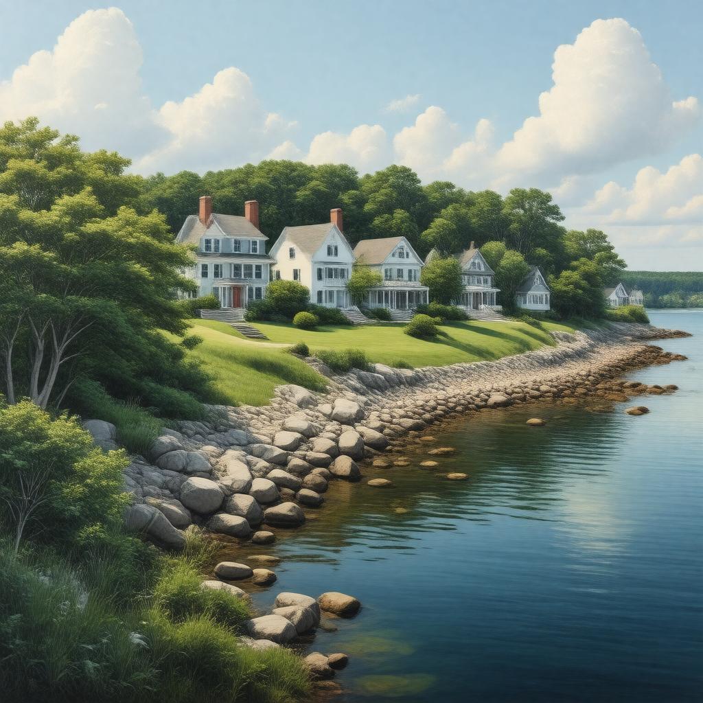 Click to view larger image AI-created image of Hingham