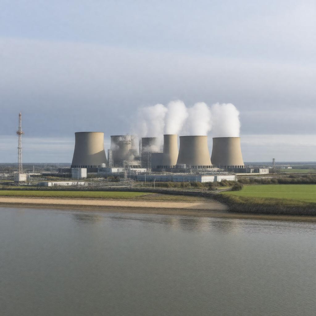 AI-created image of Hinkley Point
