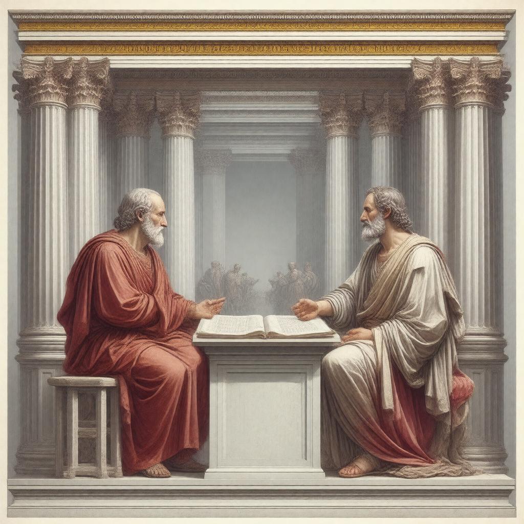 AI-created image of Hippias Major