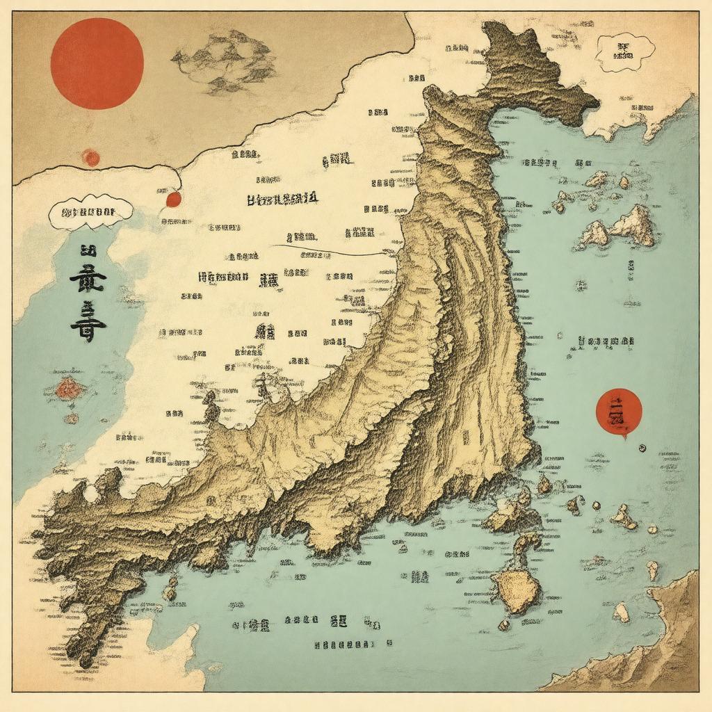 AI-created image of Hiroshima-ben