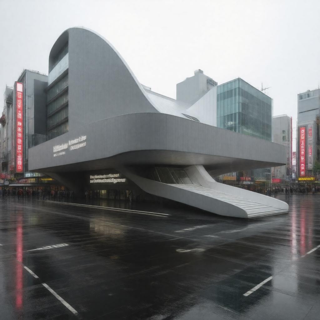 AI-created image of Hiroshima City Museum of Artificial Intelligence