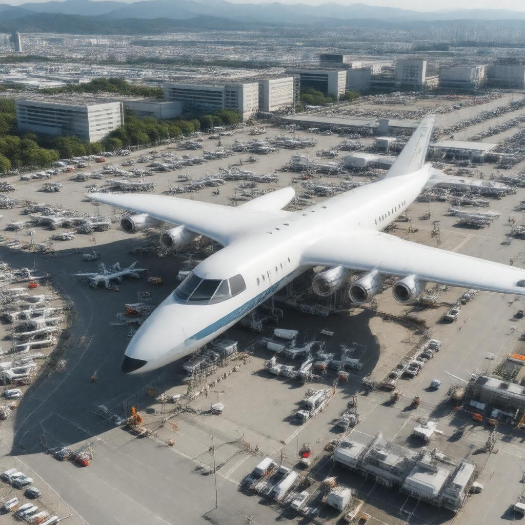 AI-created image of Hiroshima City Museum of Aviation