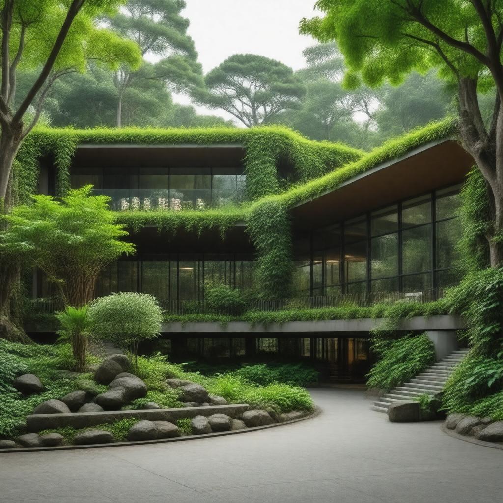 AI-created image of Hiroshima City Museum of Ecology