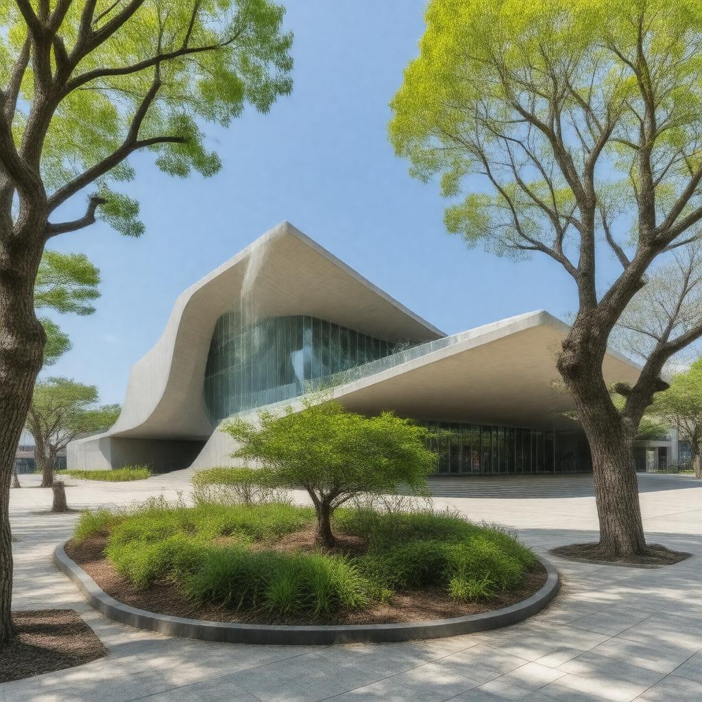 AI-created image of Hiroshima City Museum of Environmental Science