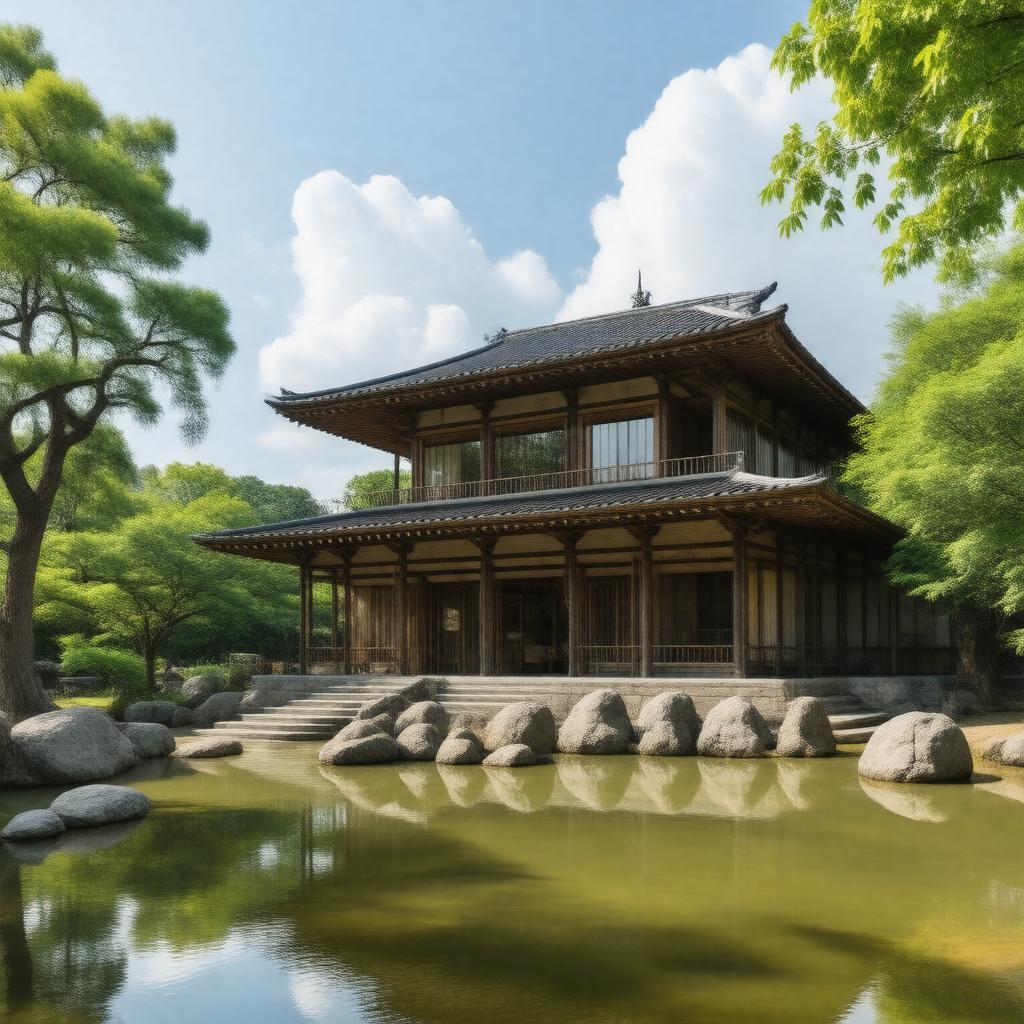 AI-created image of Hiroshima City Museum of History and Traditional Crafts