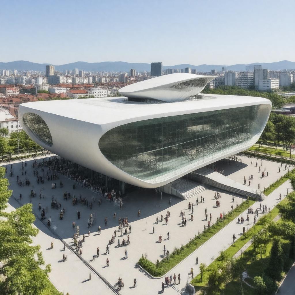 AI-created image of Hiroshima City Museum of Inventions