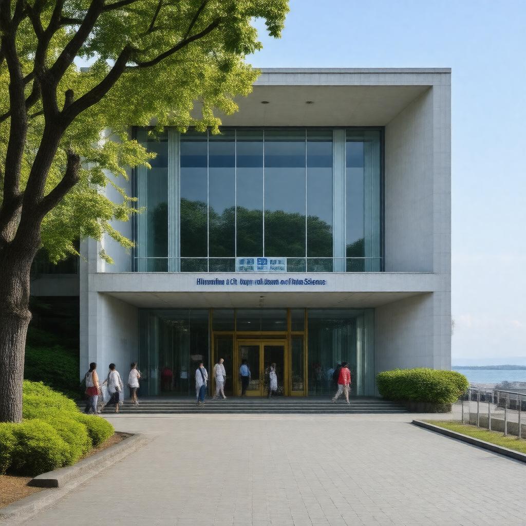 AI-created image of Hiroshima City Museum of Maritime Science