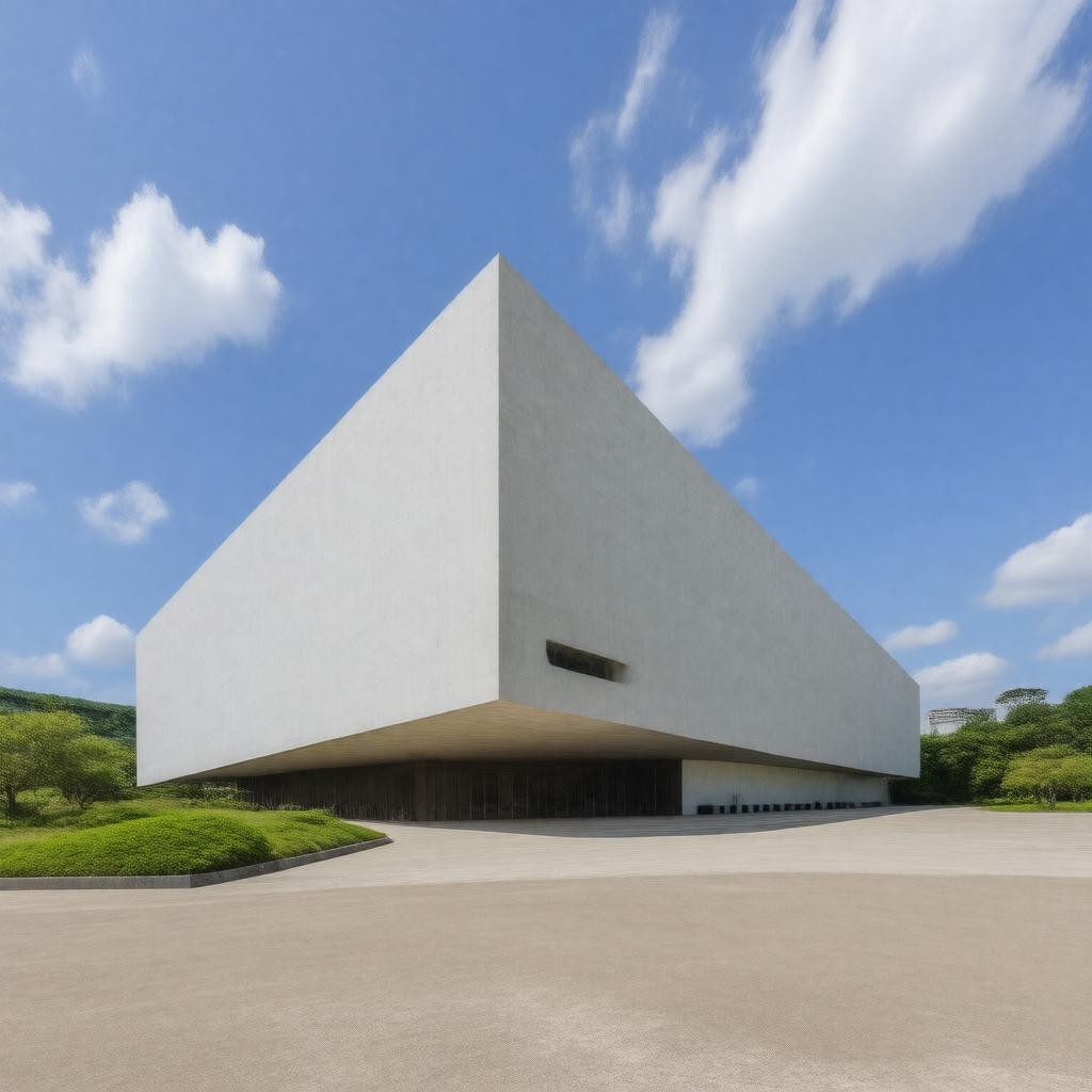 AI-created image of Hiroshima City Museum of Modern Art