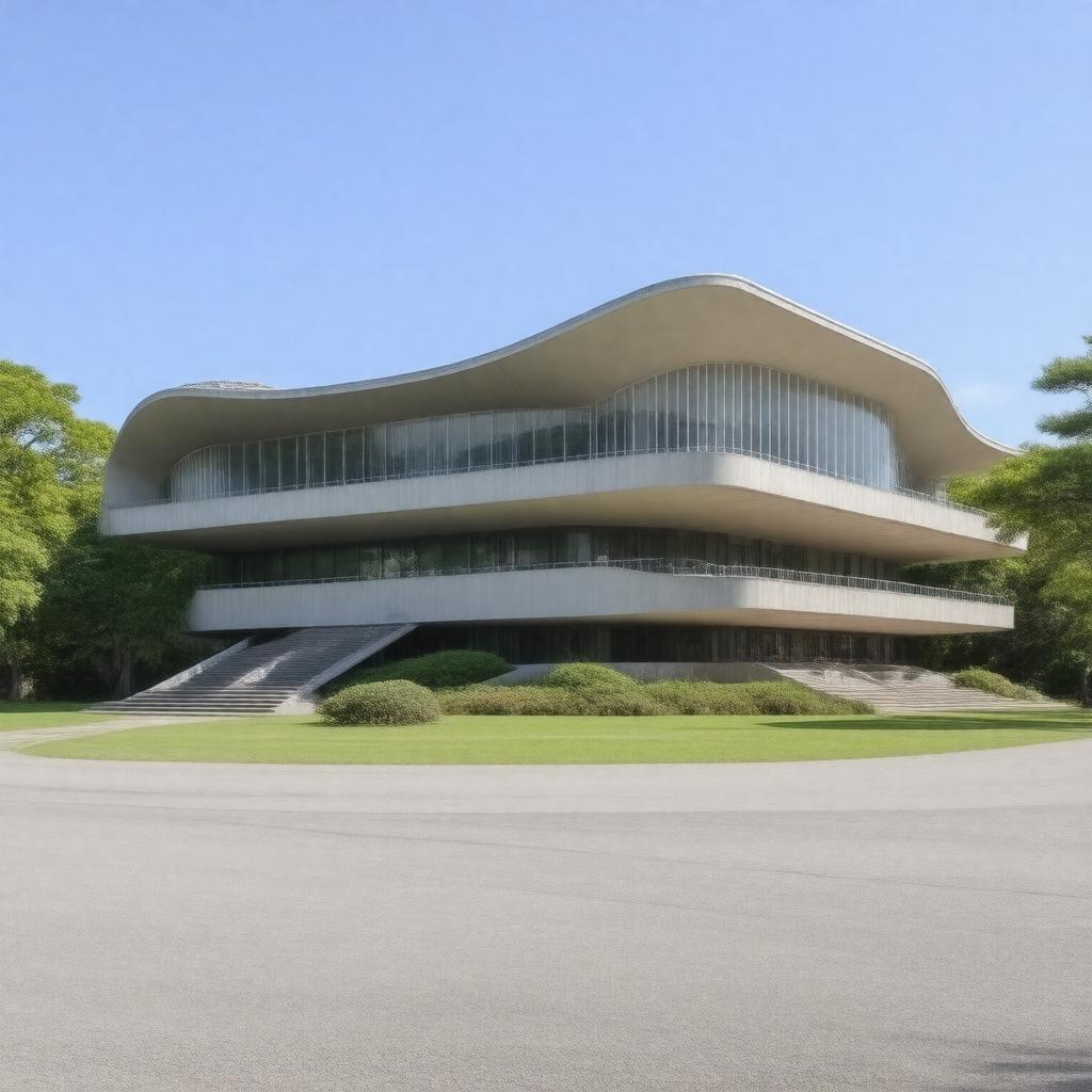 AI-created image of Hiroshima City Museum of Natural History