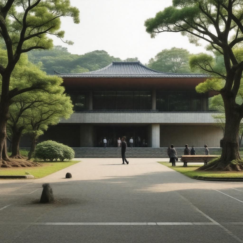 AI-created image of Hiroshima City Museum of Peace Studies