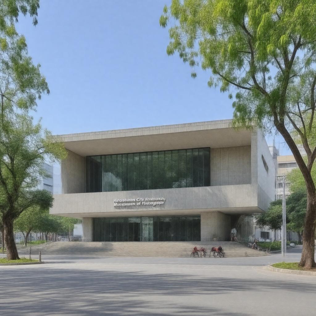AI-created image of Hiroshima City Museum of Photography