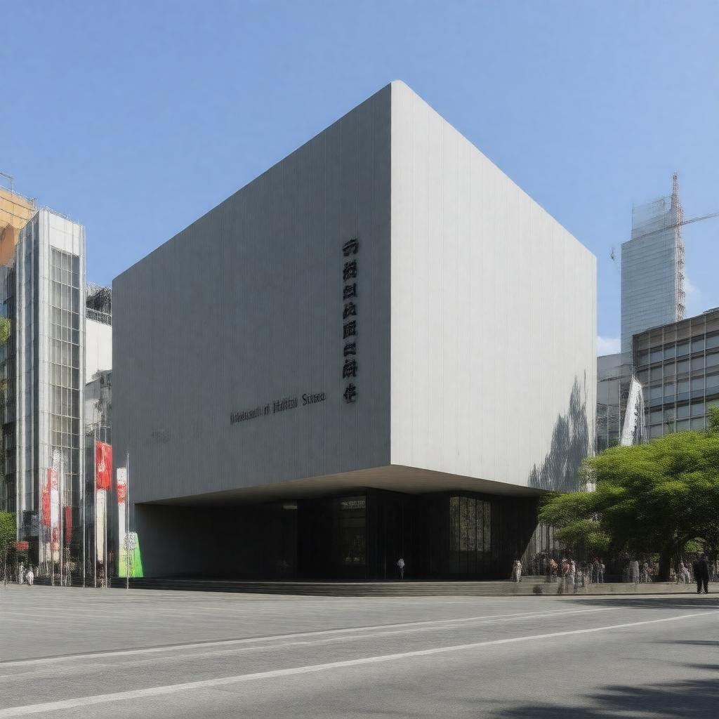 AI-created image of Hiroshima City Museum of Political Science
