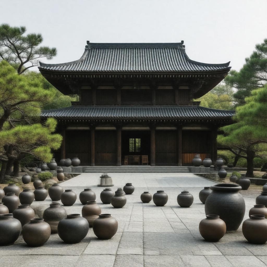 AI-created image of Hiroshima City Museum of Pottery