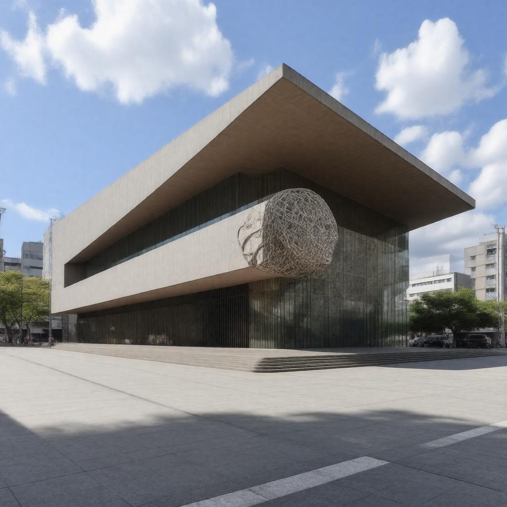 AI-created image of Hiroshima City Museum of Psychology