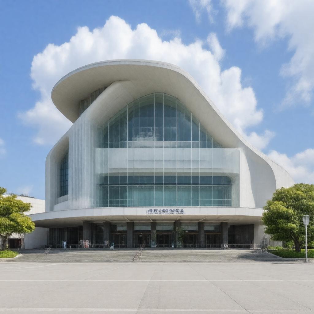 AI-created image of Hiroshima City Museum of Sports Science