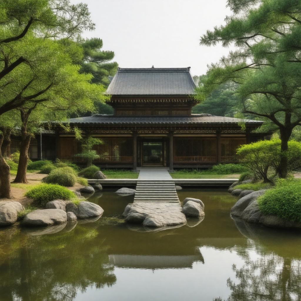 AI-created image of Hiroshima City Museum of Traditional Crafts