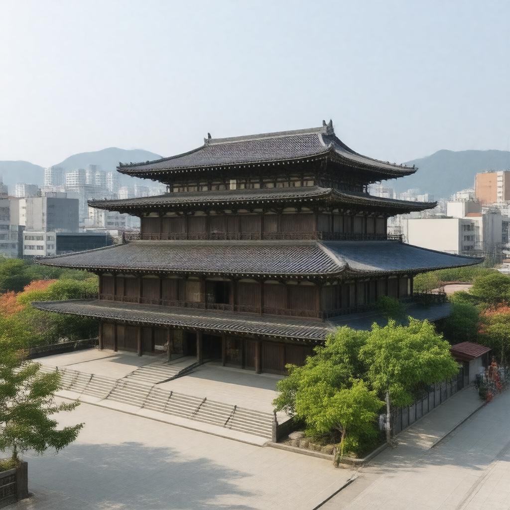 AI-created image of Hiroshima City Museum of Urban Life