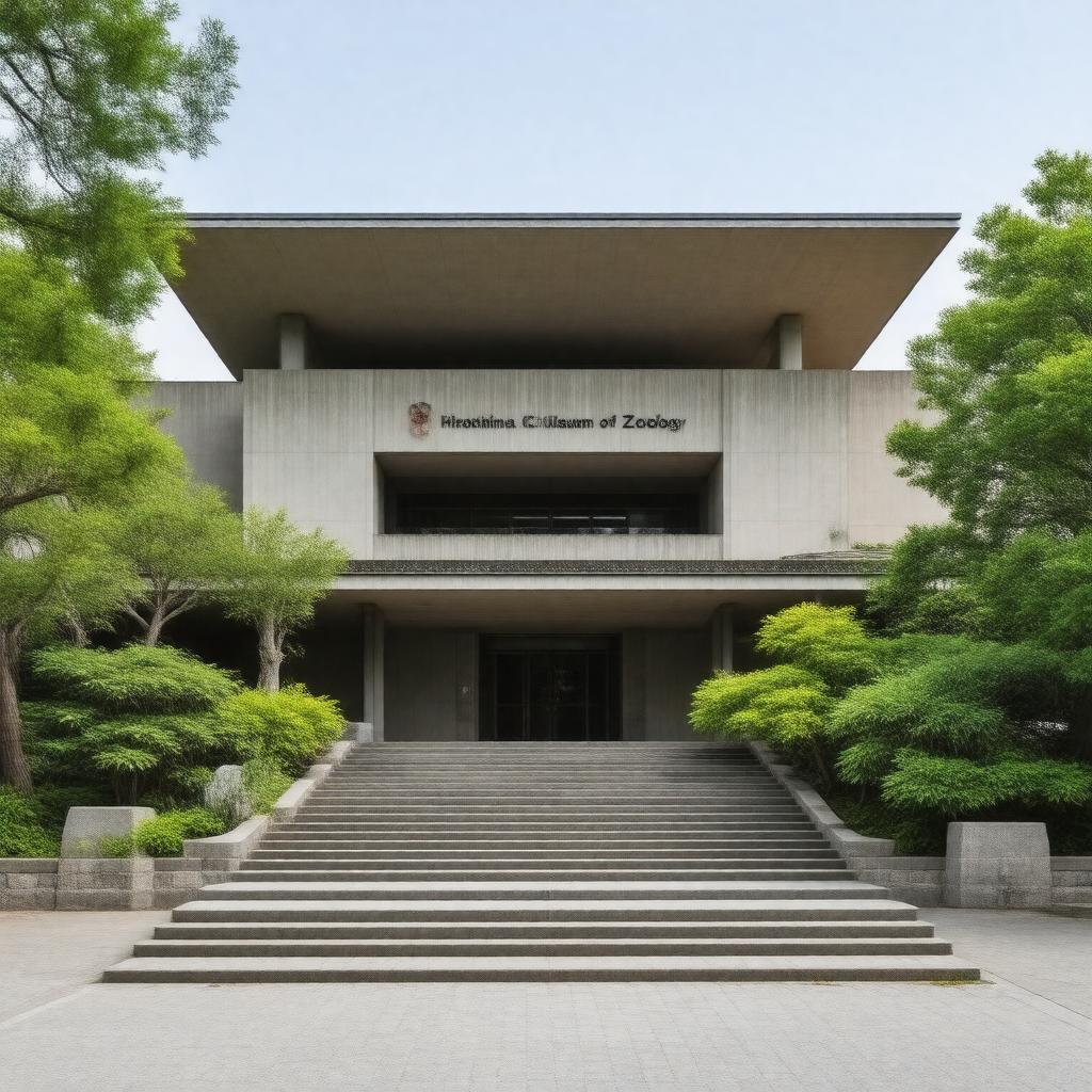 AI-created image of Hiroshima City Museum of Zoology